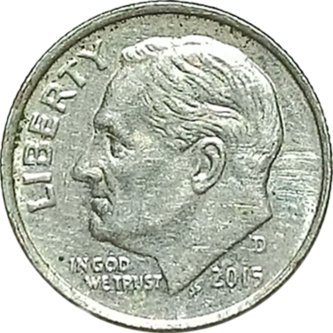 1 dime – USA (Roosevelt Dime)